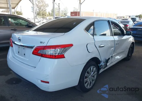 2015 Nissan Sentra Fe+ S/S/Sl/Sr/Sv z USA, uszkodzony, nr VIN 3N1AB7AP6FY239444